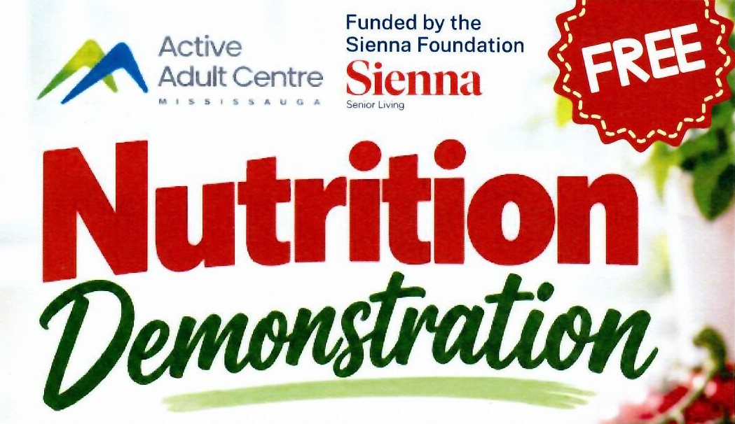 Nutrition Demonstration image source: AACM